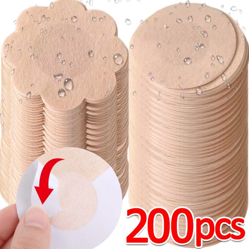 Strapless Bra Adhesive - 50-200 個乳首カバーステッカー女性胸リフトテープニプレス目に見えない自己粘着使い捨てブラパッド胸パッチパッチ