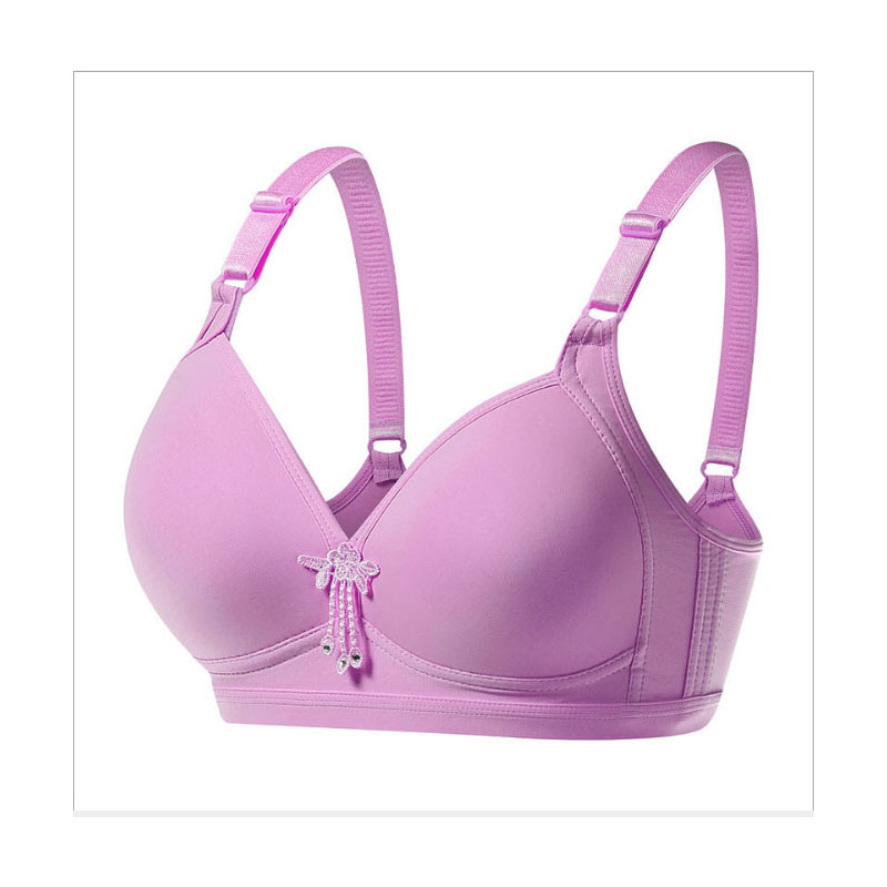 T Shirt Bra Seamless - 女性のためのセクシーなパッド入りアンダーワイヤーなしの大きなバスト,綿のランジェリーbhトップc07