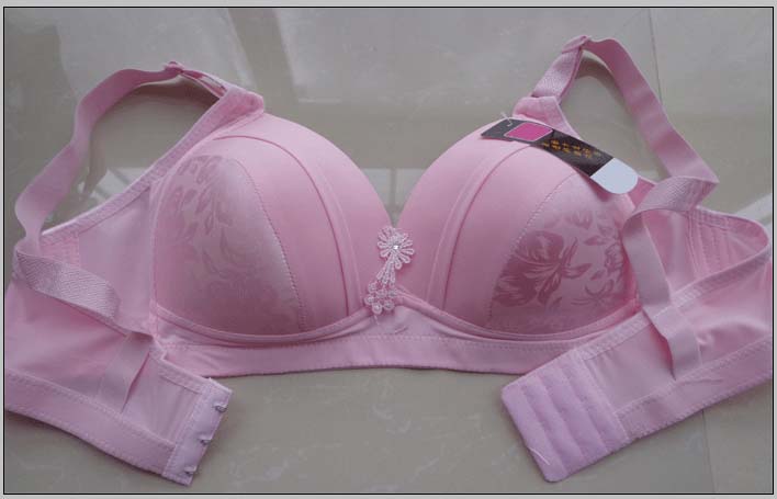 上質なコットンブラ,パッド入りブラ,レース,セクシー,ランジ - T Shirt Bra Seamless のレビューと価格