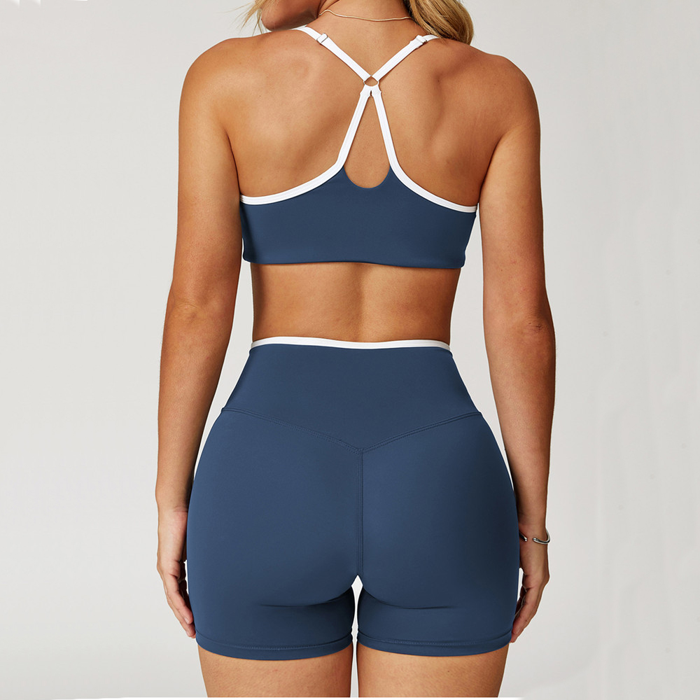 ジム下着女性のスポーツブラスポーツブラ汗防止通気性ヨガブラ耐 - Sports Bra Racerback のレビューと価格