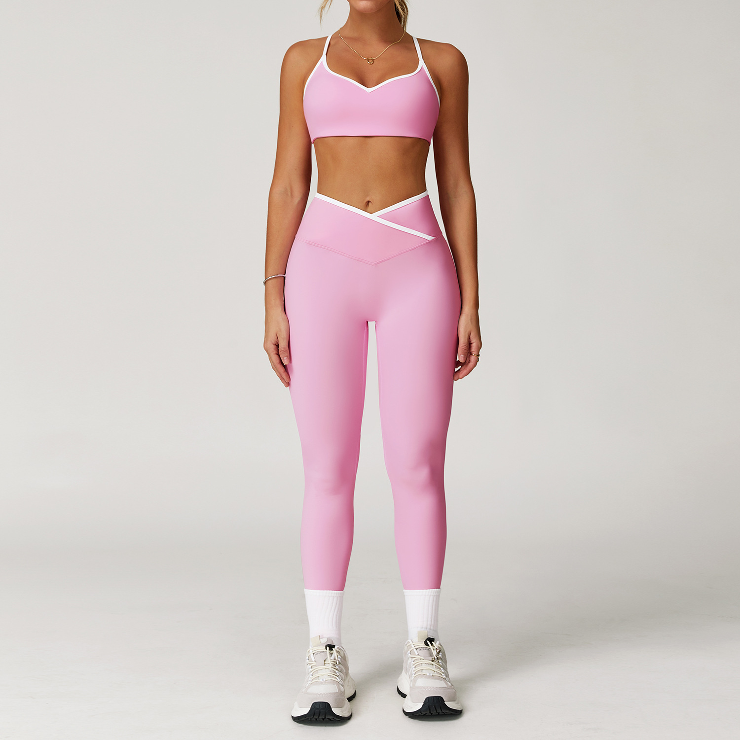 ジム下着女性のスポーツブラスポーツブラ汗防止通気性ヨガブラ耐 - Sports Bra Racerback のレビューと価格