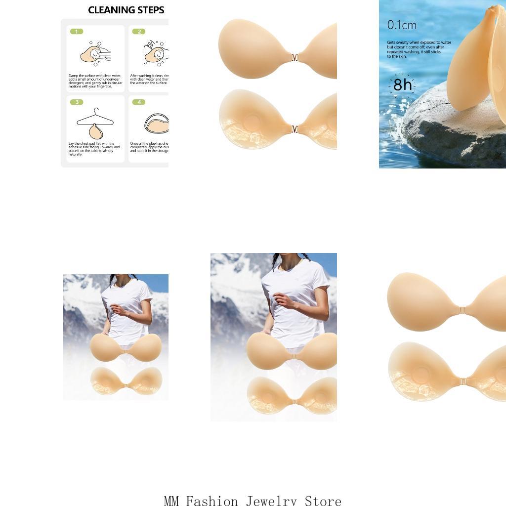 Stickys バックレスプッシュアップブラジャー ストラッ - Backless Bra Sticky のレビューと価格