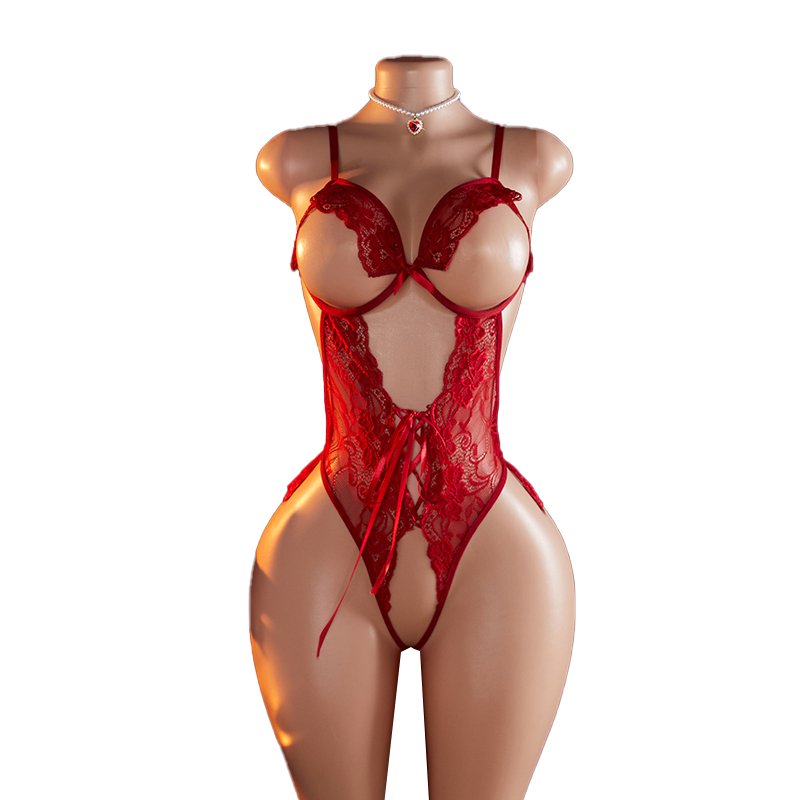 透明セクシーなランジェリー女性のための 18 ホットエロ下着 - Lace Bralette Set のレビューと価格