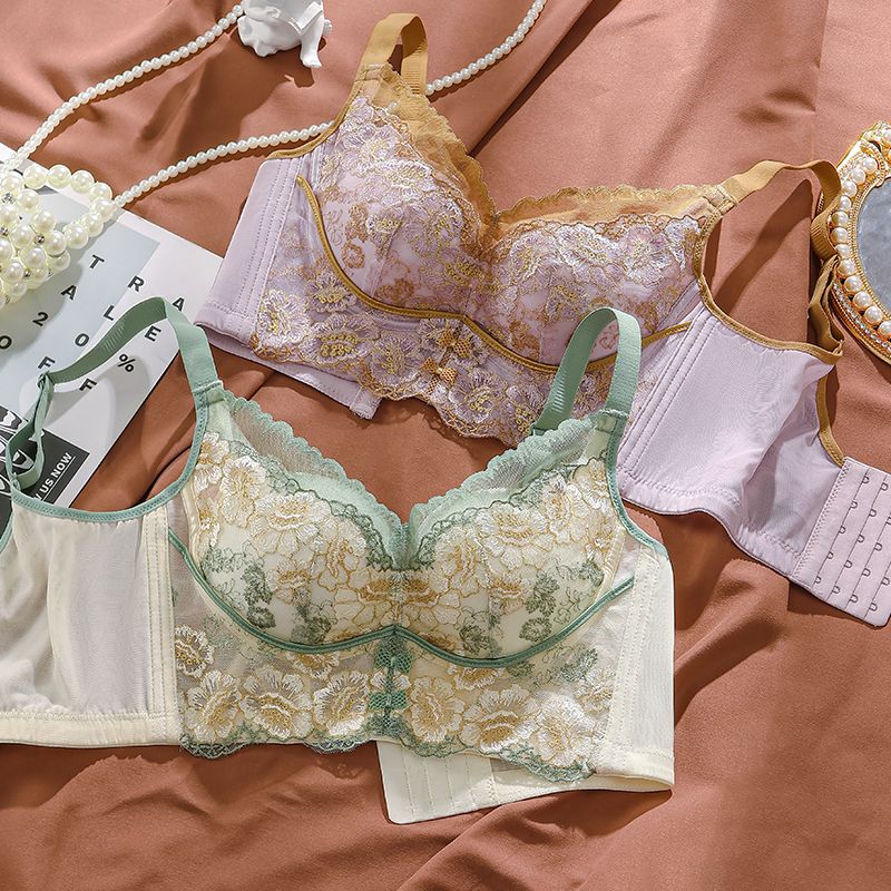 調節可能な胸を閉じる下着はレースを集め、サポートします。セク - Wirefree Bra Comfort のレビューと価格