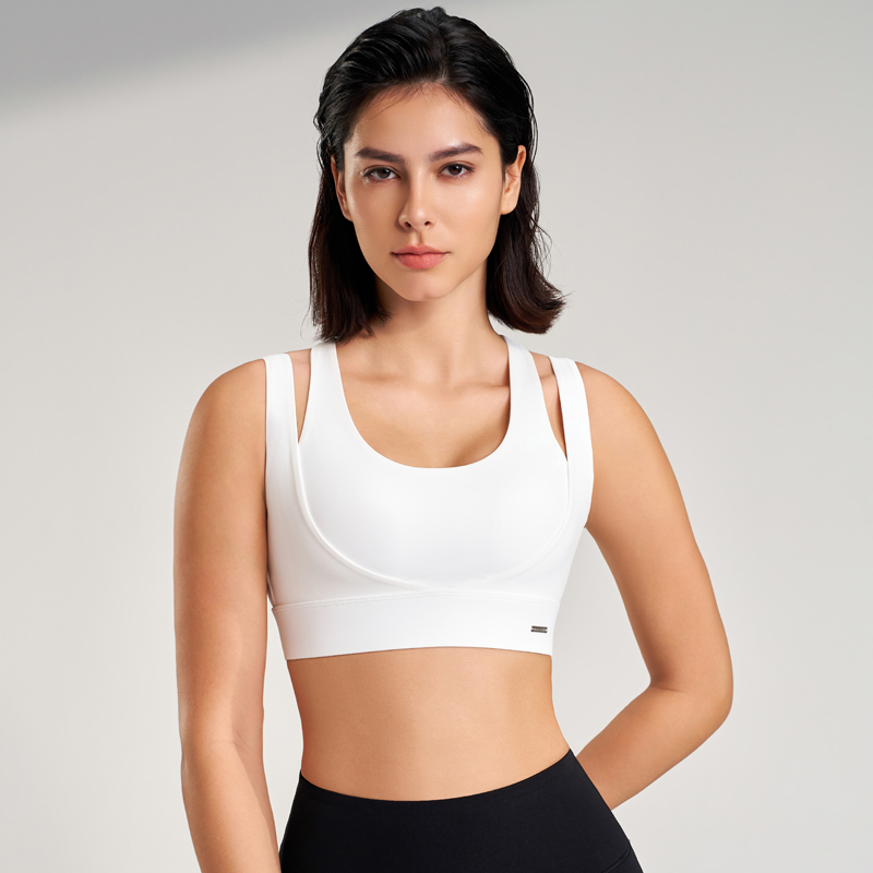 女性のための耐衝撃性スポーツトップ,セクシーな下着,ブラ,タ - Sports Bra Racerback のレビューと価格