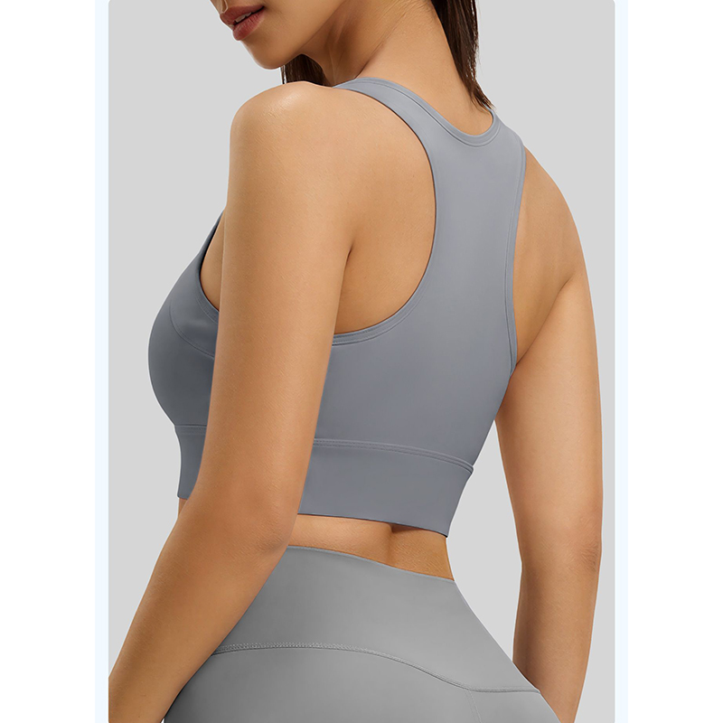 2026年ファッションレーサーバックヨガブラ、女性用耐衝撃性 - Sports Bra Racerback のレビューと価格