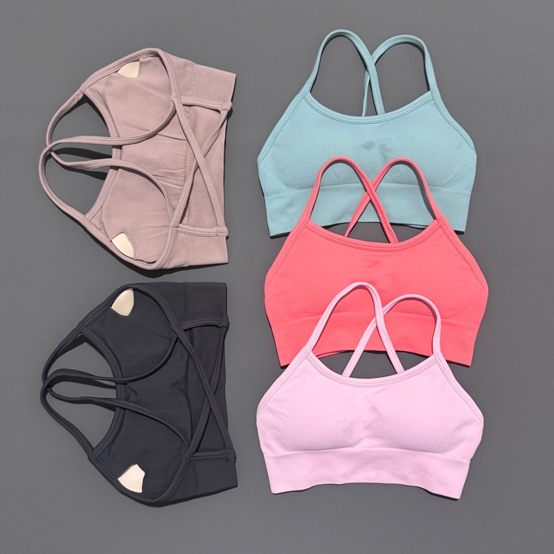 Histello バックレススポーツブラ レディース シーム - Sports Bra Racerback のレビューと価格