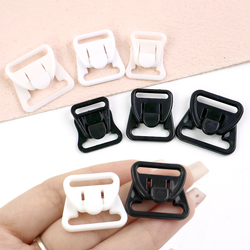 100セット 12-20mm ソーイングプラスチックバックル - Nursing Bra Clip のレビューと価格
