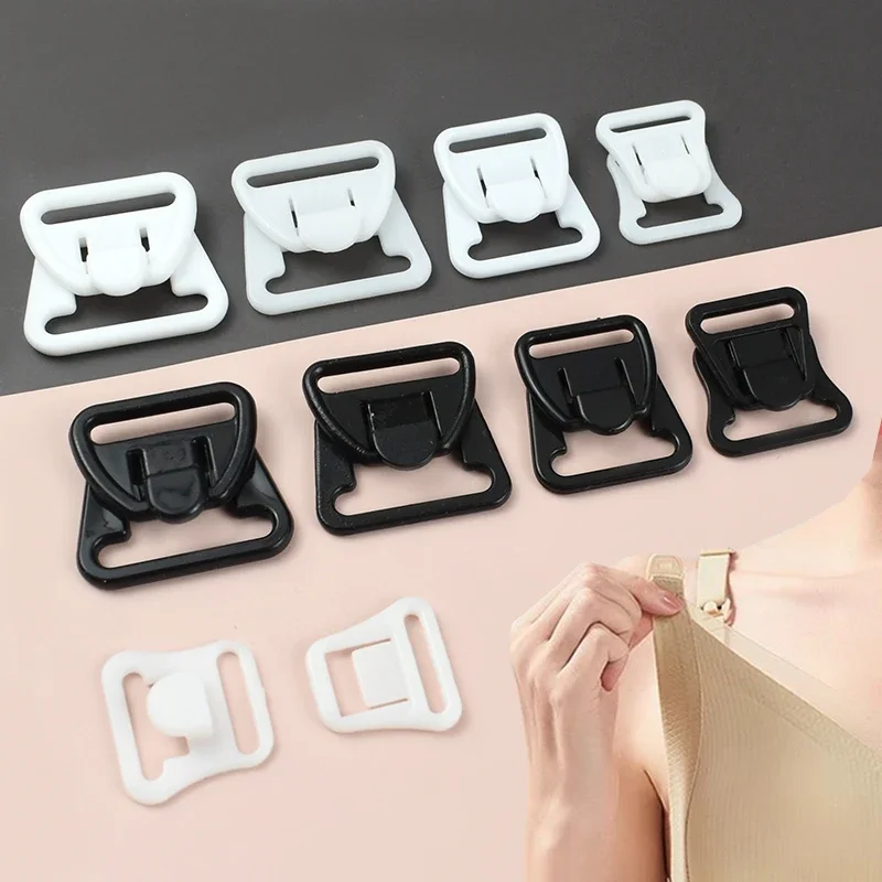100セット 12-20mm ソーイングプラスチックバックル - Nursing Bra Clip のレビューと価格