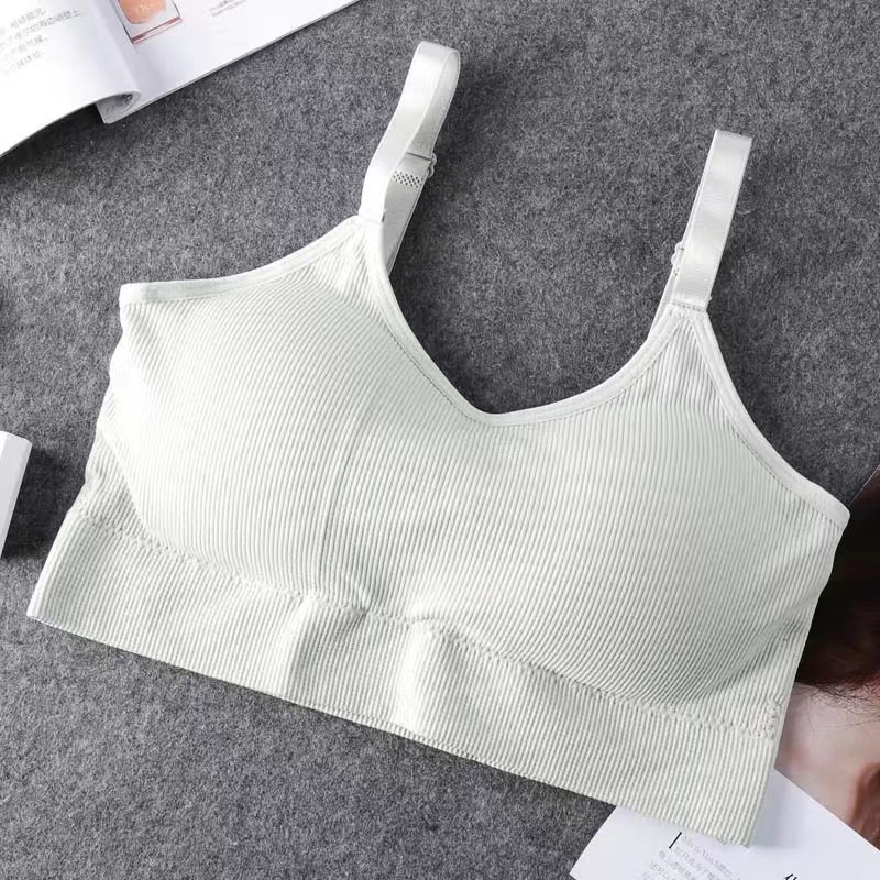 女性用シームレスブラジャー、フルカップ、通気性のあるブラレッ - Sleep Bra Bralette のレビューと価格