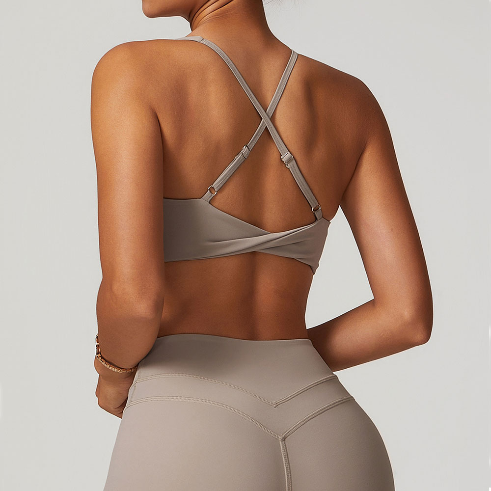 Juren-女性用スポーツブラ,フィットネスブラ,ホルター下 - Sports Bra Racerback のレビューと価格